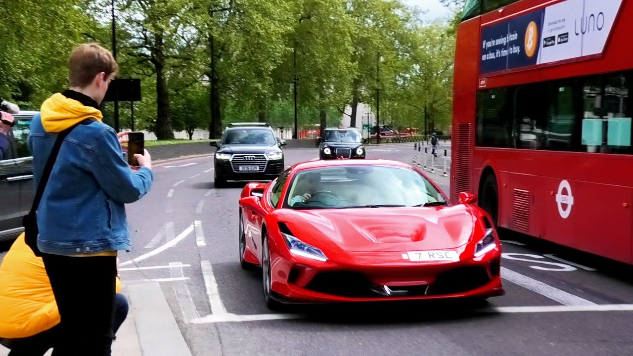 SUPERCARS in LONDON June 2021