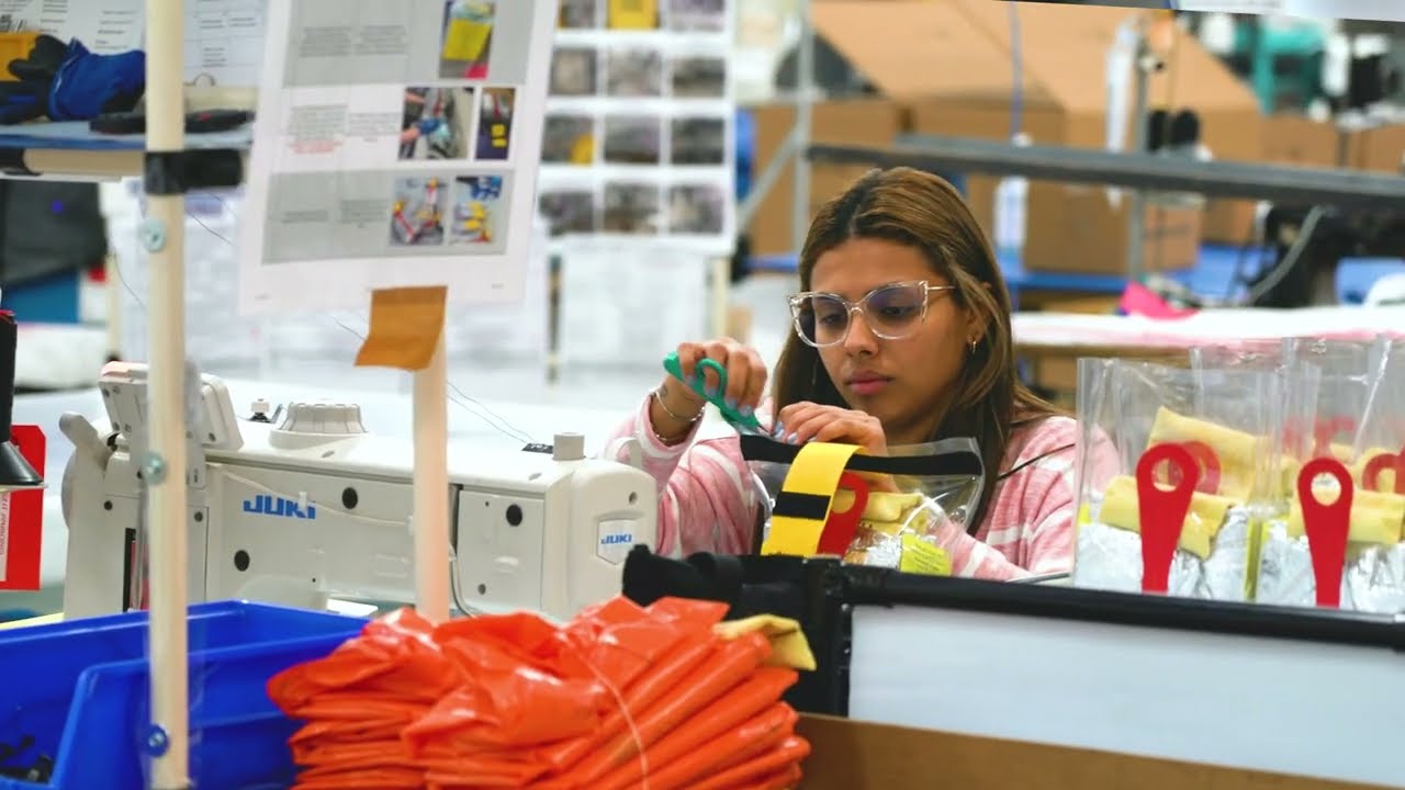 Fire Shelter Assembly Line