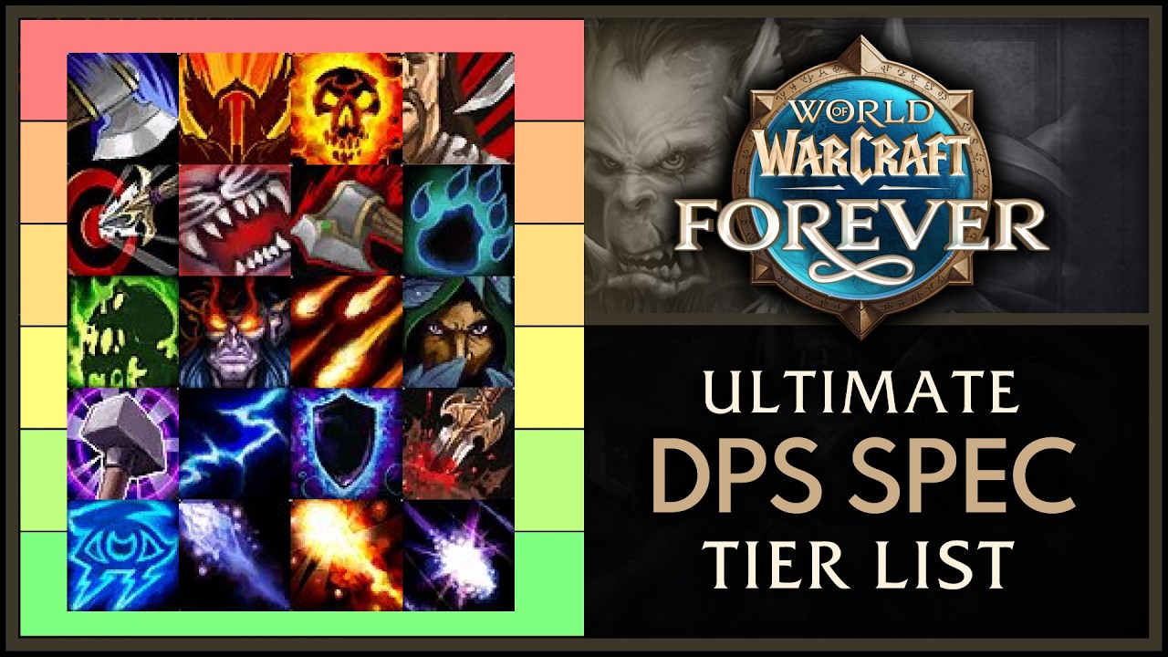 WoW Forever DPS Tier List &mdash; ULTIMATE PvE Class Deep Dive