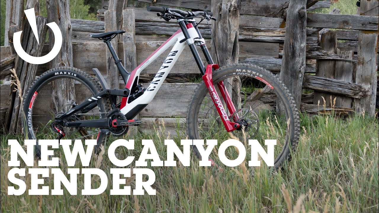 Testing Canyon's Fastest DH Bike Yet - New Sender CFR Unveiled