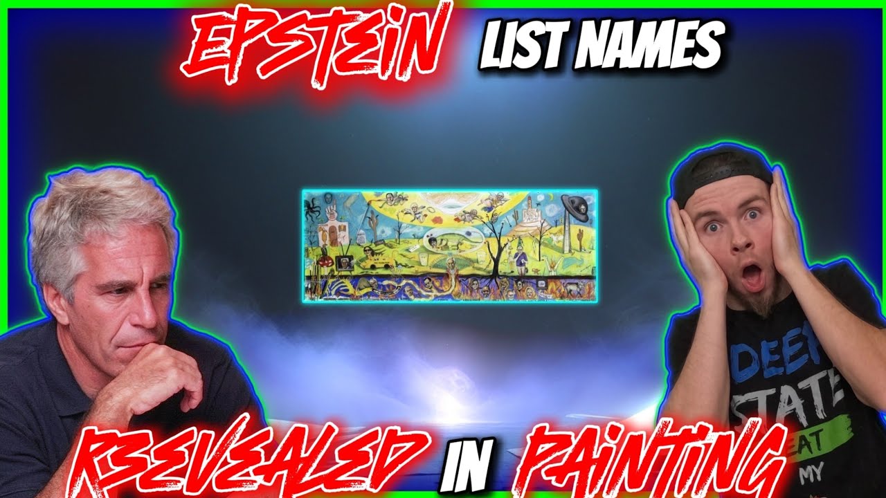 🚨🙀 EPSTEIN List Names REVEALED In Survivor's Painting! 🙀🚨