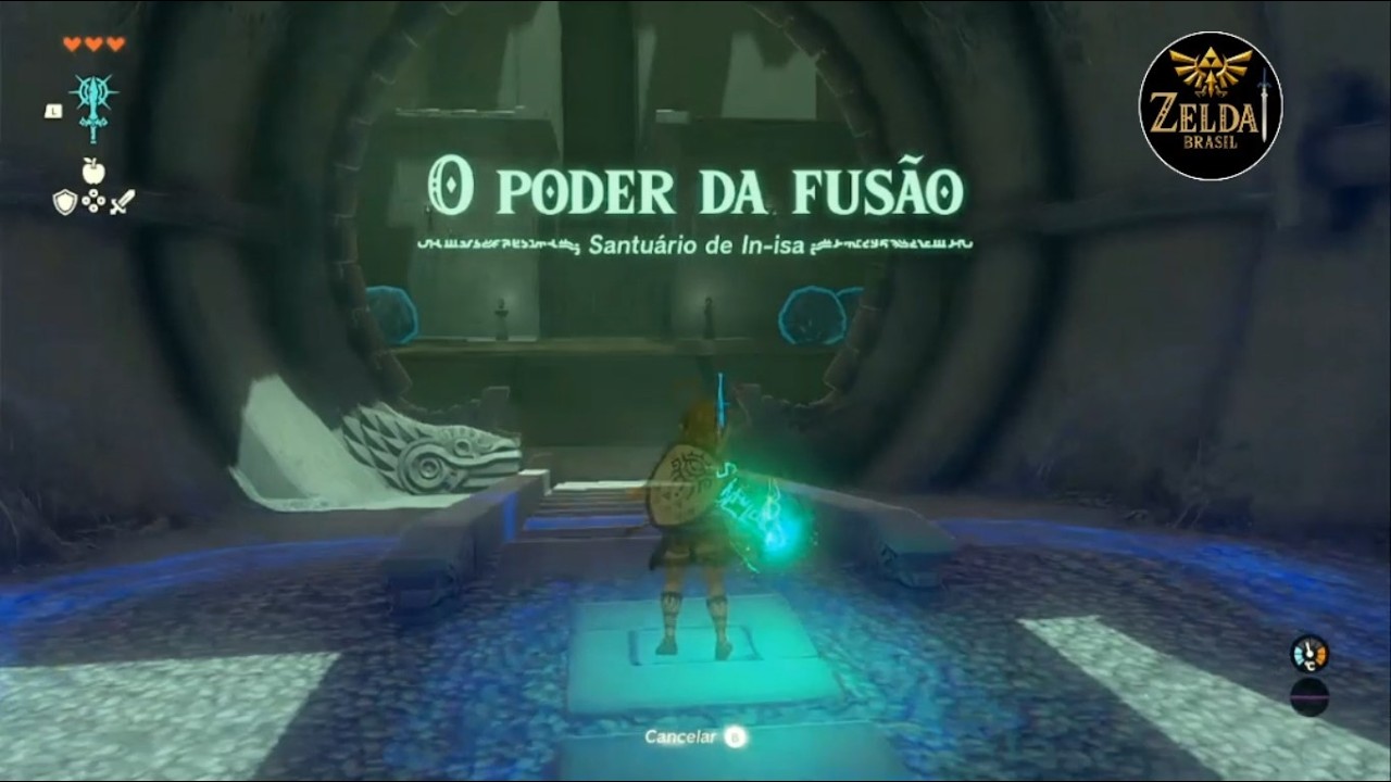 Obtendo a Fusão no Santuário de In-Isa (Grande Ilha Celestial) - Zelda: Tears of the Kingdom TOTK