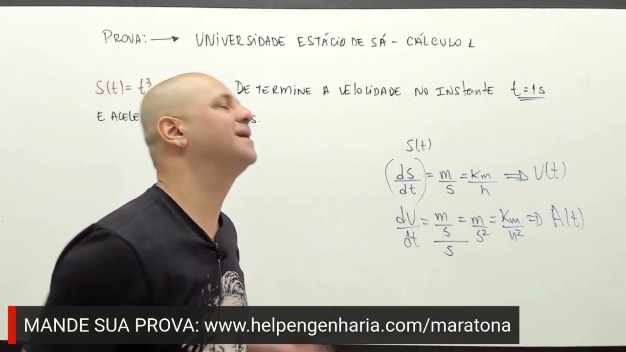 Prova de Cálculo 1 - Universidade Estacio de Sá - Exercício 6