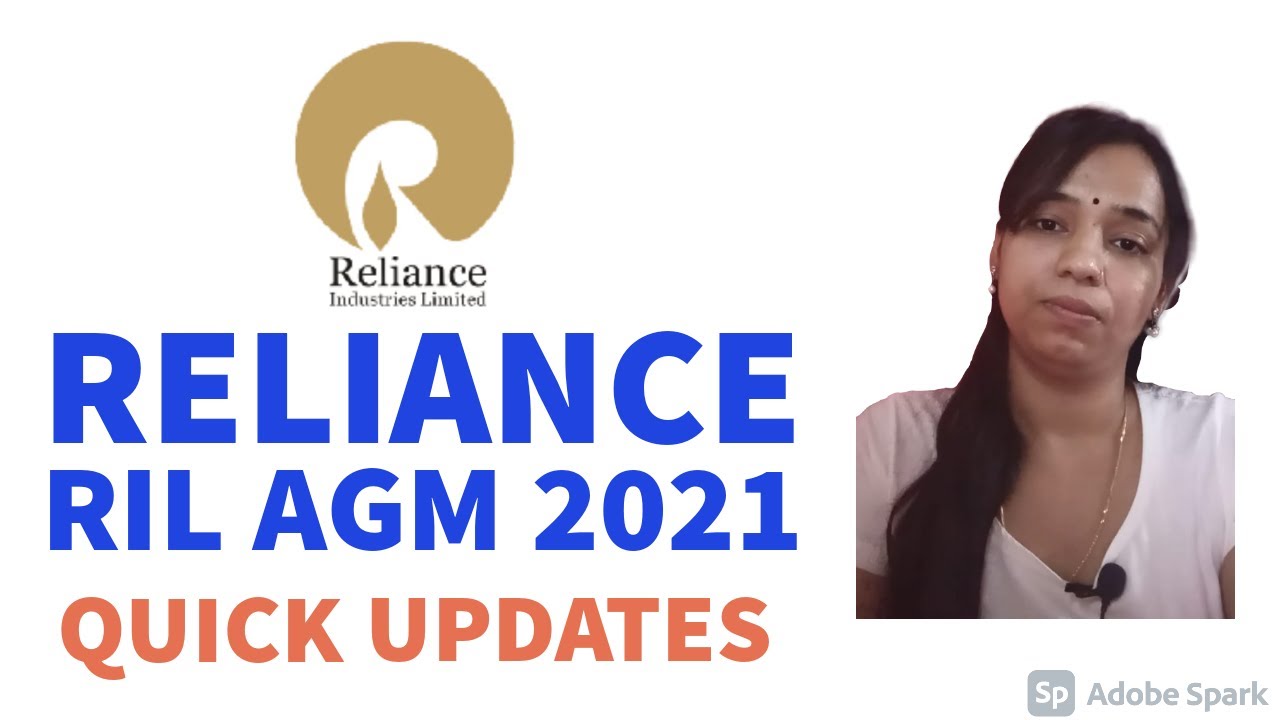 #Reliance #RIL #AGM 2021 : Quick Updates
