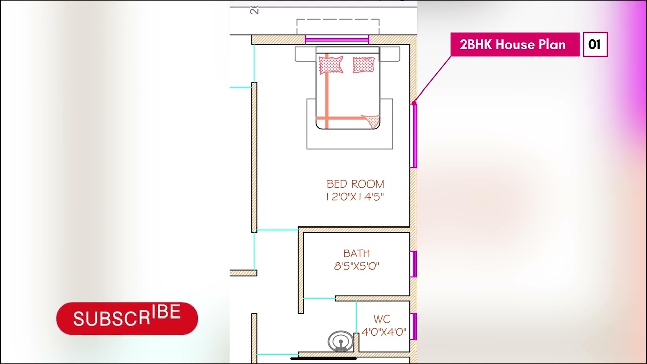 House plan North facing plot | घर का नकशा PDF फाईल के साथ