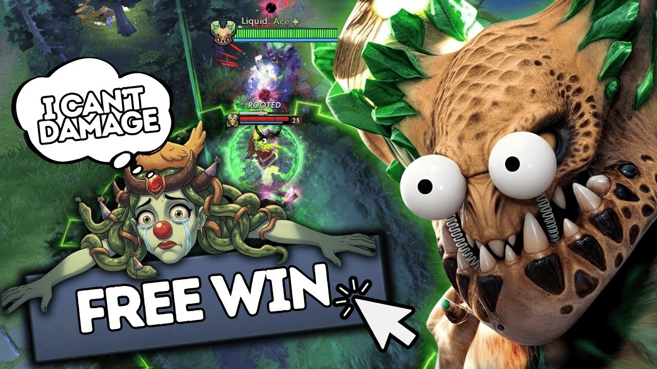 MEDUSA CAN'T DAMAGE ME! Reason Why Underlord's UNKILLABLE 1 vs 5 Offlane