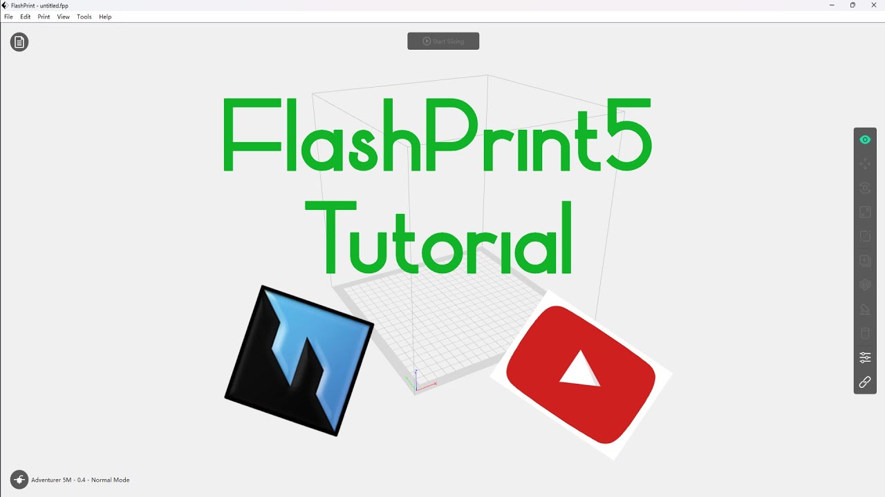 FlashPrint 5 Basic Tutorial