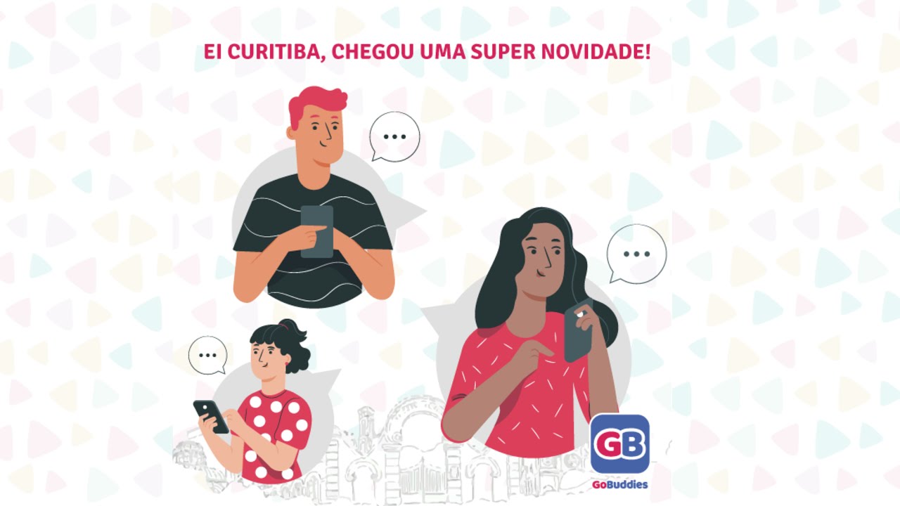 Ei Curitiba, chegou uma super novidade! GoBuddies App: um novo jeito de brincar...