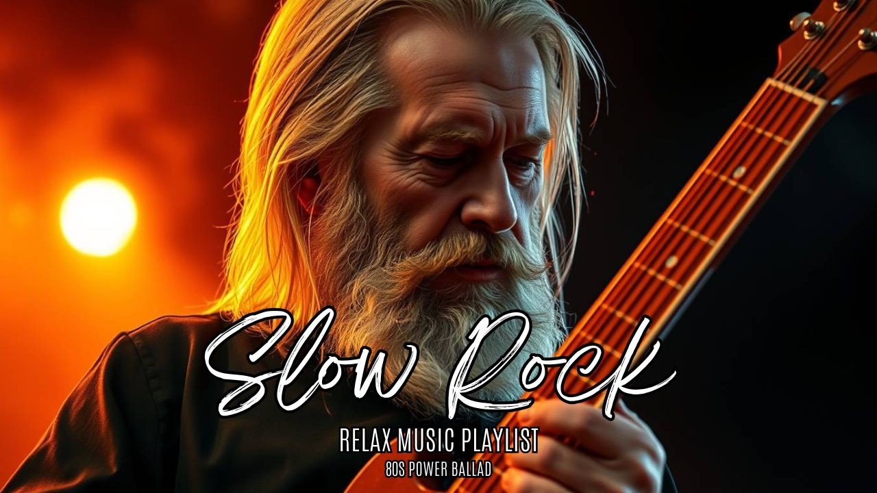 Greatest Slow Rock, Classic Rock & Ballad Songs 🎧 Timeless Romantic Rock for Relaxing Nights