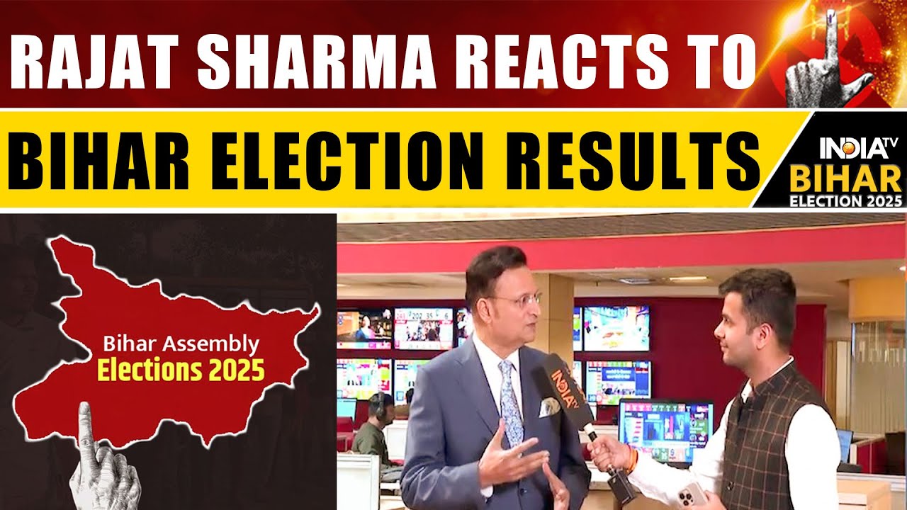 Bihar Election Results 2025: Rajat Sharma&rsquo;s Reaction to NDA&rsquo;s Big Win in Bihar | India TV News