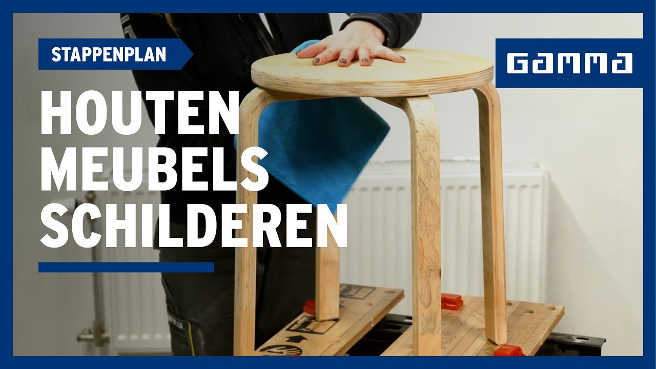 Houten meubel schilderen | GAMMA België