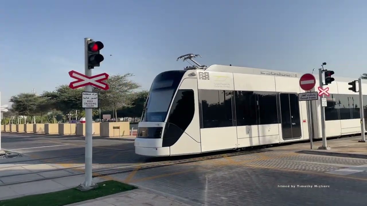 Education City Tram in Doha, Qatar 2023