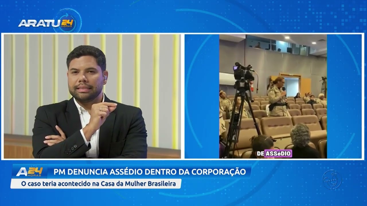 Pm den&ucirc;ncia ass&eacute;dio dentro da corpora&ccedil;&atilde;o | ARATU 24 HORAS | TV ARATU
