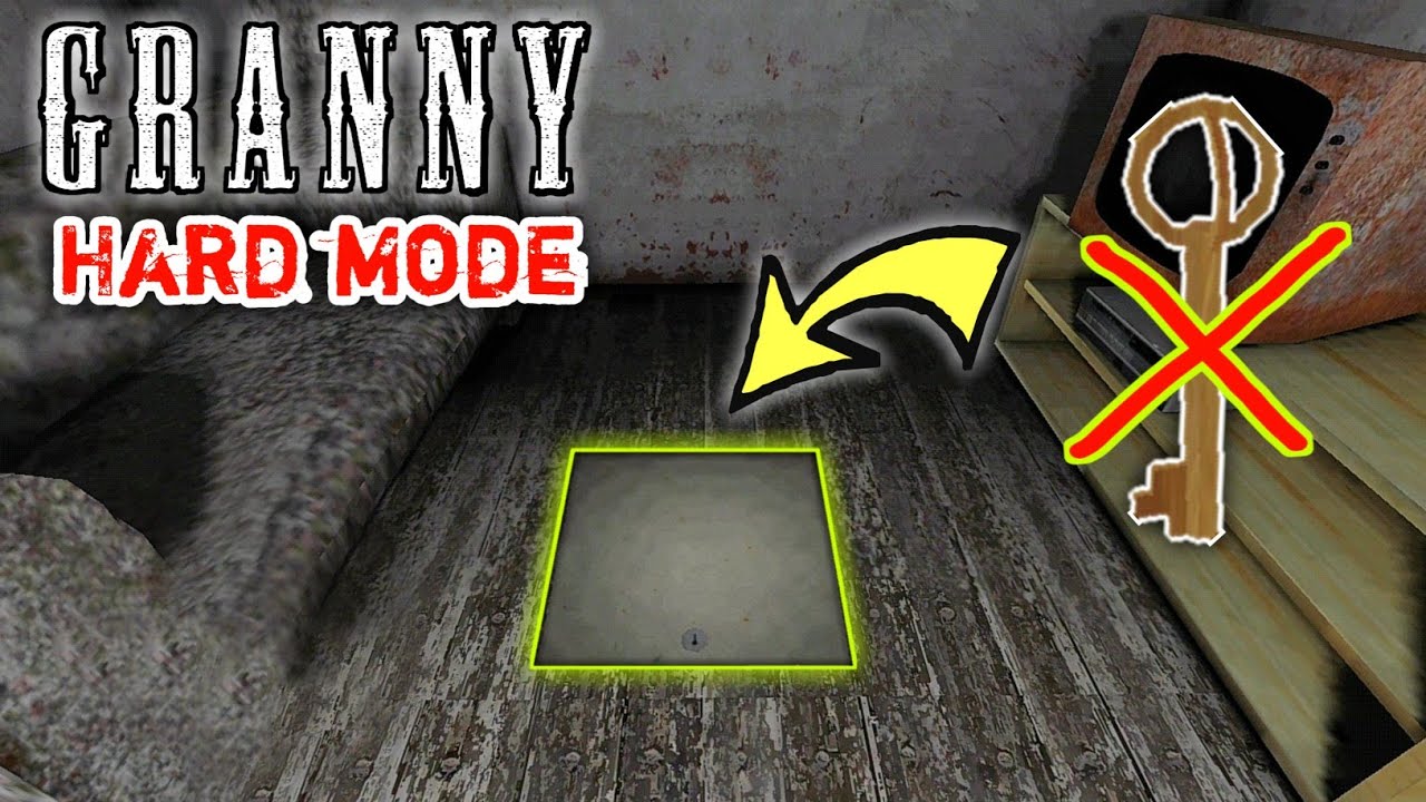 Granny 1.8.1 : Sewer Escape Without The Spider Key..😱