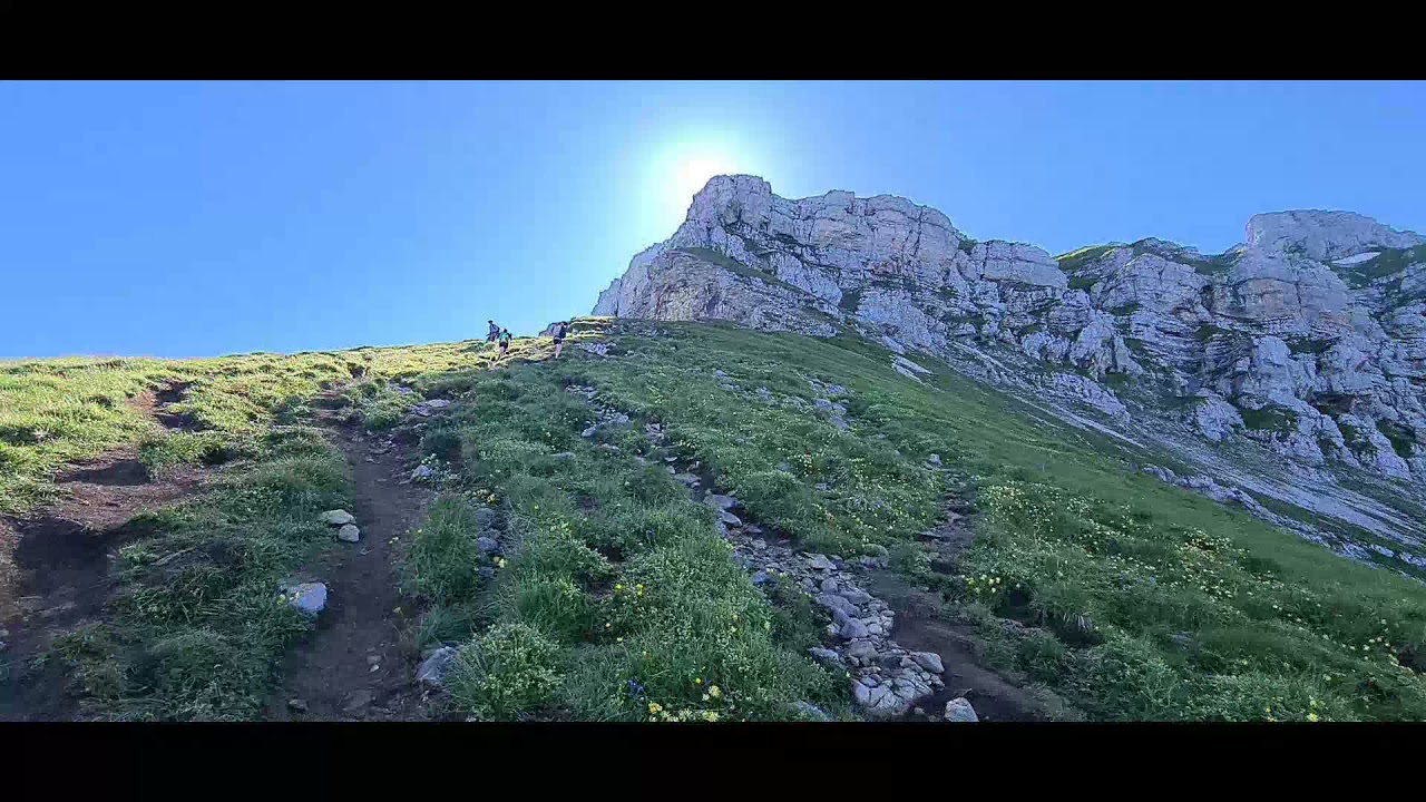 La tournette par la voie normale - Massif des bornes