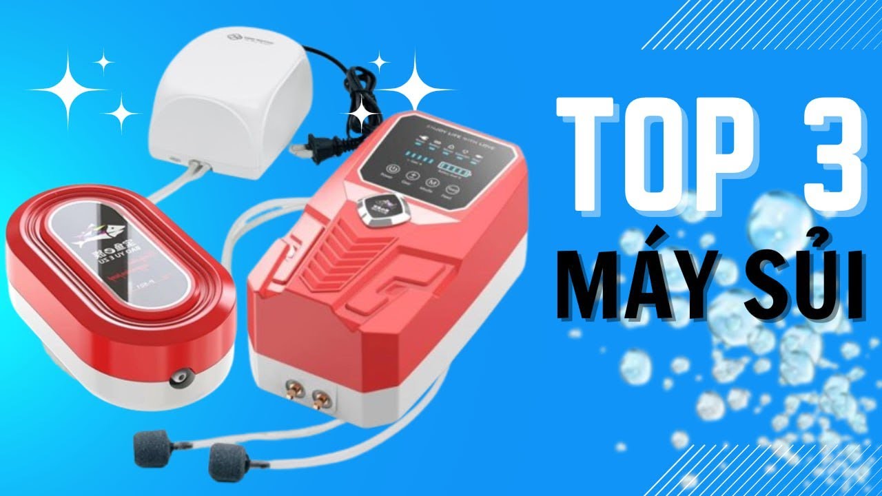 Top 3 những dòng máy sủi khí oxy bán cực chạy tại Cá Cảnh Thái Hoà