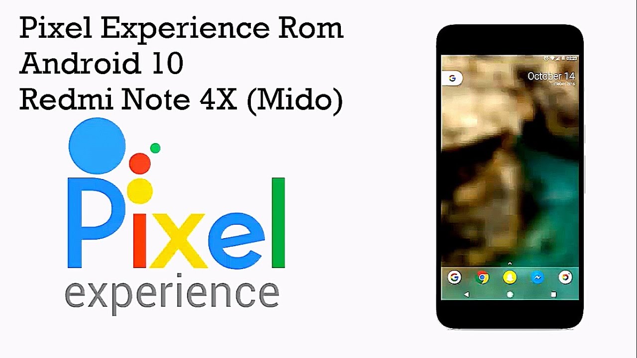 Review Redmi Note 4X (Mido) Pixel Experience Android 10 ROM