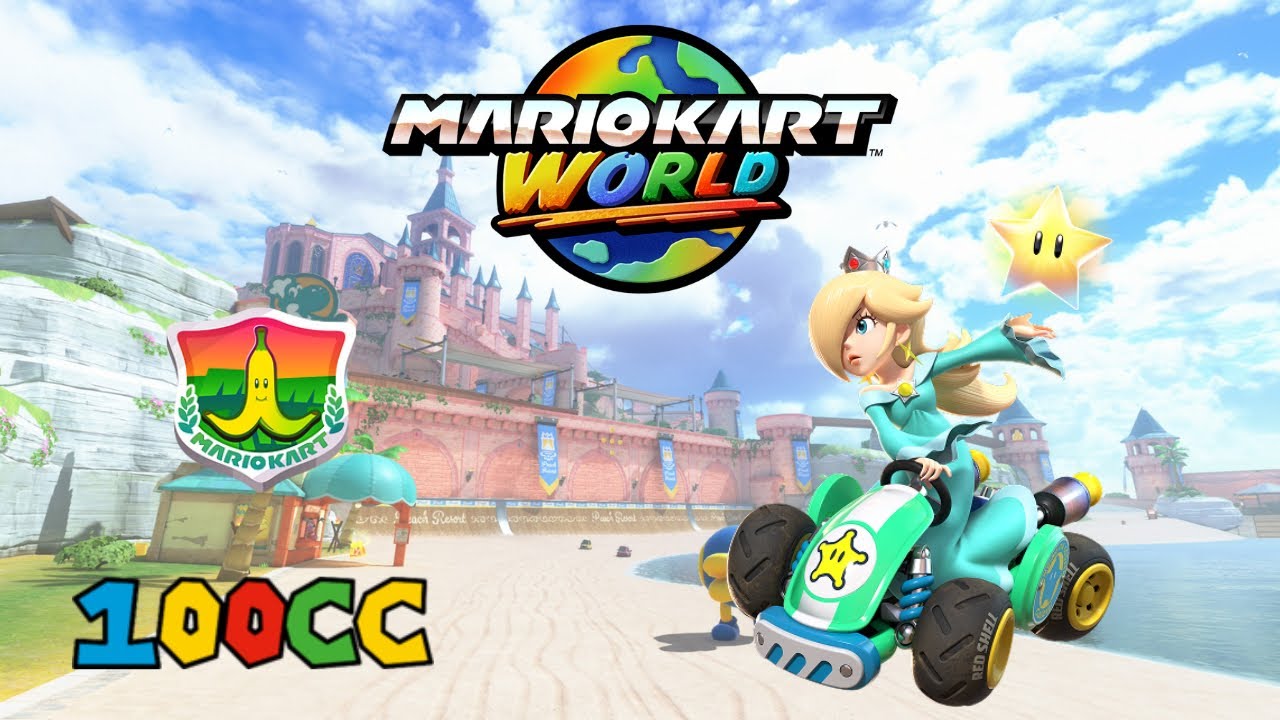 Mario Kart World Episode 5 - Banana Cup 100cc (Rosalina) 