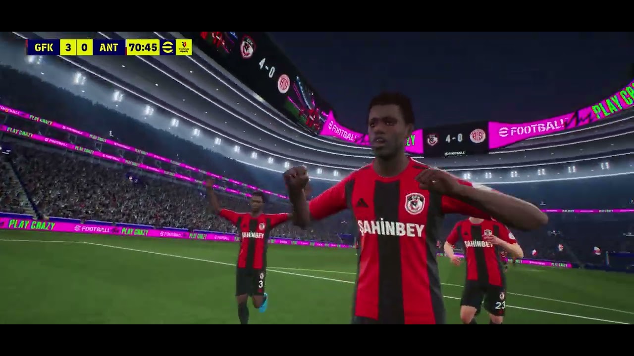 Trendyol Süper Lig Gaziantep Fk VS Hesap.com Antalyaspor PES 2026 mobile