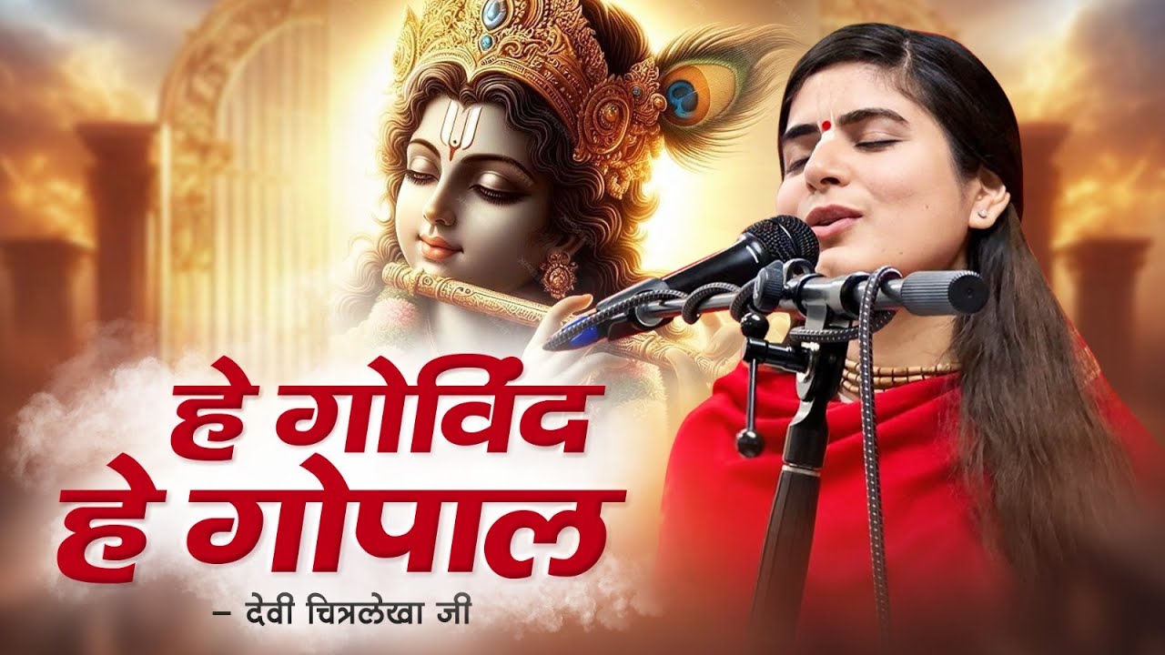 हे गोविंद हे गोपाल | Devi Chitralekhaji | Hey Govind Hey Gopal | Krishna Bhajans
