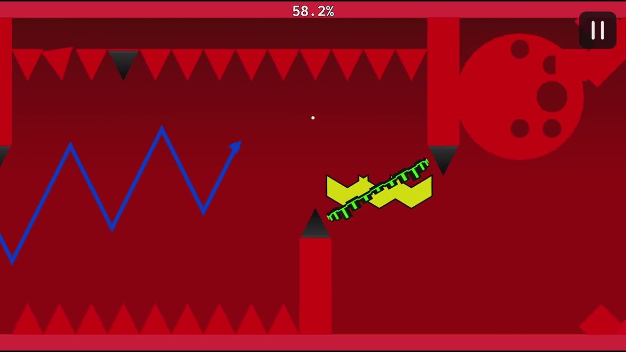 I beat 9 circles. 959 Attempts.