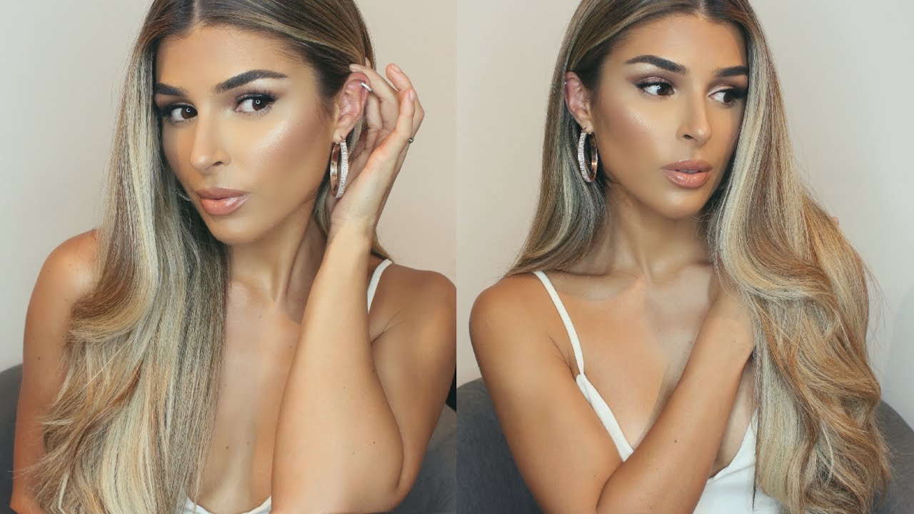 DATE NIGHT GLAM HAIR AND MAKEUP TUTORIAL