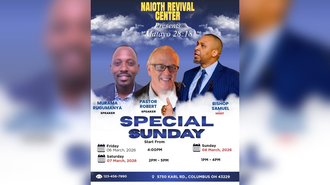 Sunday Service 03/08/26 - NAIOTH REVIVAL CENTER