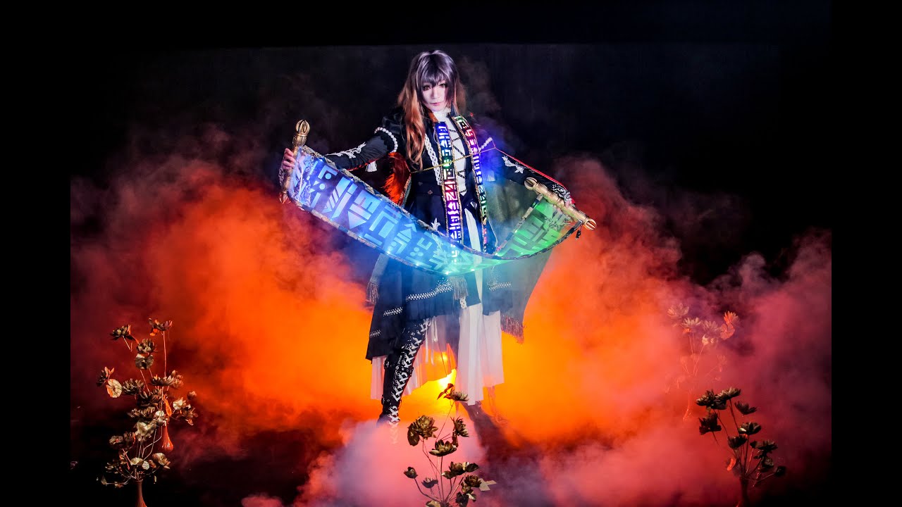 Light-up cosplay#2:Byakuren [Pulse-detecting Sutra Scroll]