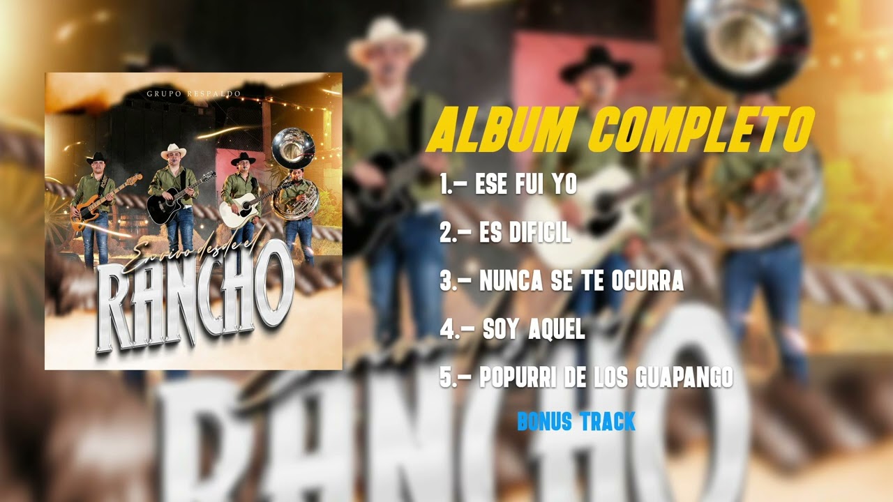 Grupo Respaldo - En Vivo Desde el Rancho (Album Completo) Corridos Cristianos