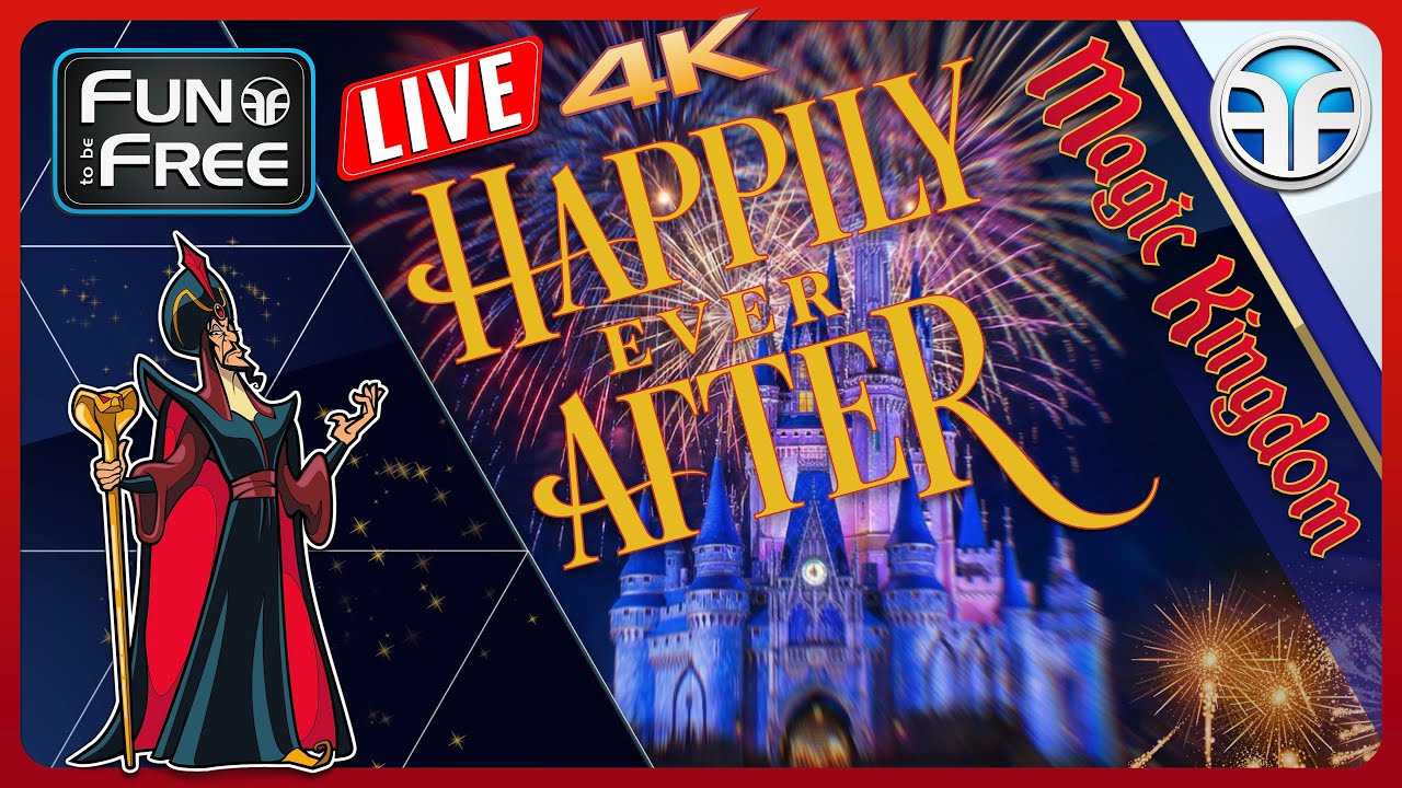 🔴 LIVE: Happily Ever After &mdash; EPIC Nighttime Spectacular, Disney World | (Full Show 4K)