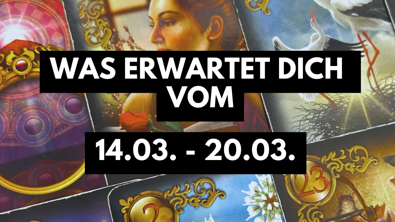 Wochenbotschaft: WOW! Diese Woche löst sich endlich eine Blockade | Tarot Kartenlegen