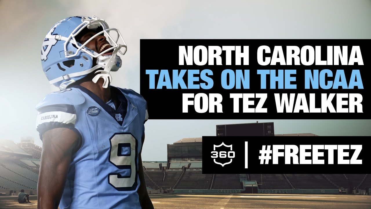 Devontez &ldquo;Tez&rdquo; Walker & North Carolina take on the NCAA and ignite a movement - NFL360 | #FREETEZ