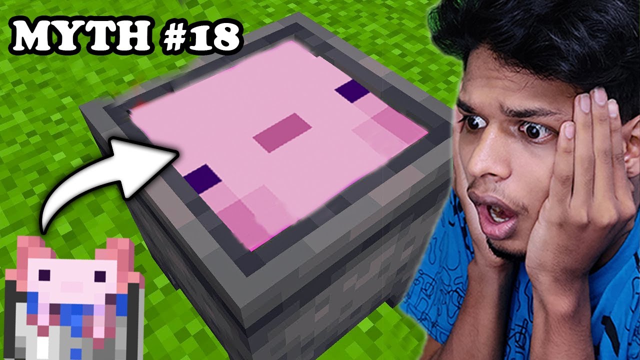 I BUSTED 13 MINECRFT MYTHS !!!