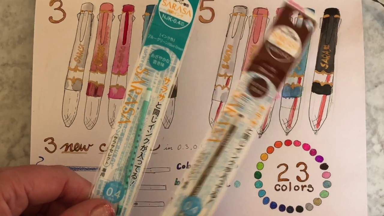 Introducing the Sarasa Select and New Prefill Colors!