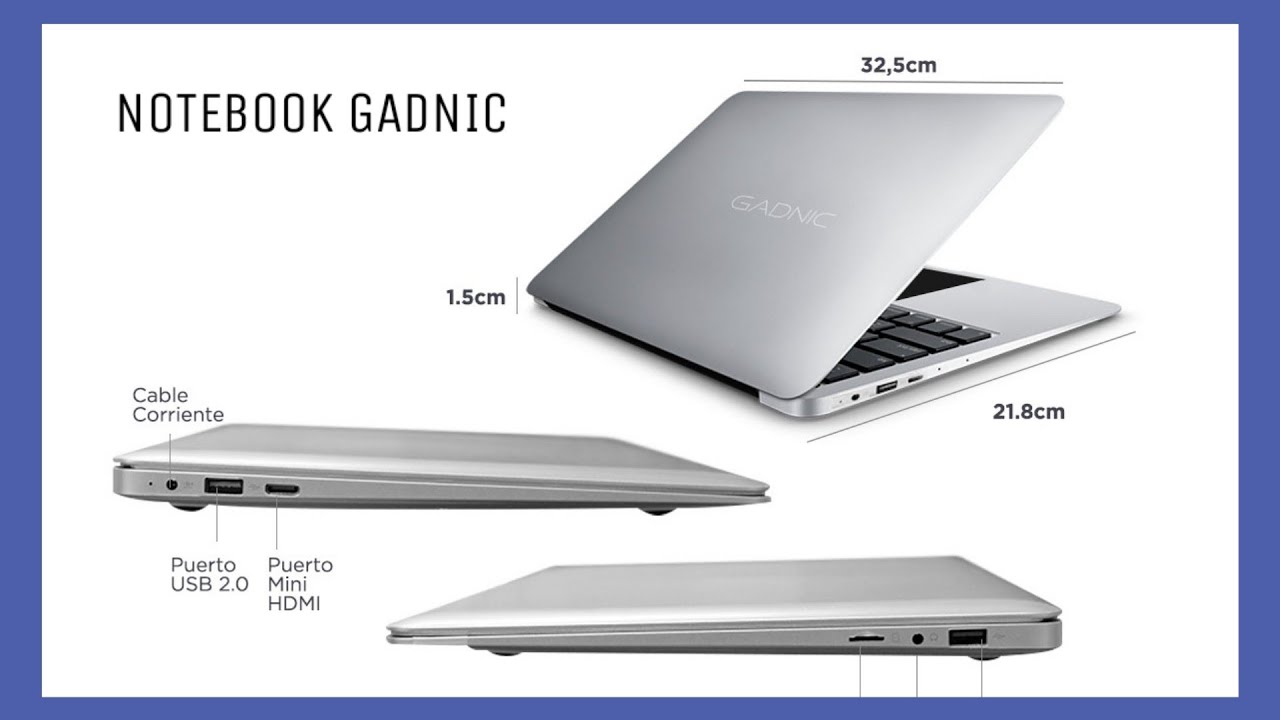 NOTEBOOK GADNIC GLOW PRO 14.1