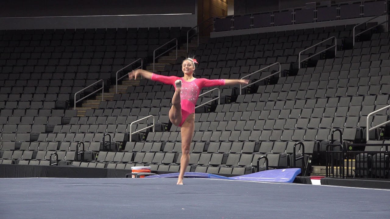 Olivia Dunne 2020 Elevate the Stage   Floor