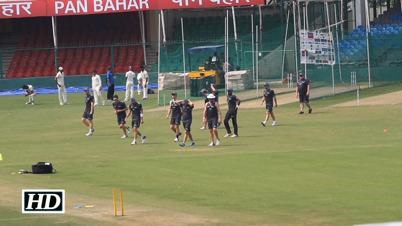 New Zealand Team PRACTICES On The Grounds | IND Vs NZ - 1st Test