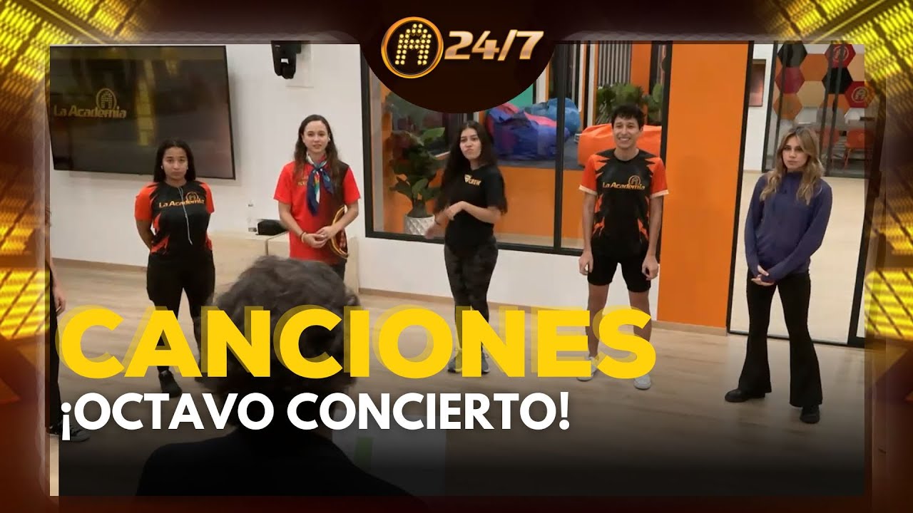 &iexcl;Las canciones para el octavo concierto son incre&iacute;bles! | La Academia 2024