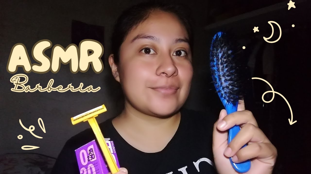 💖ASMR Barbería | Corte de Cabello y Rasurado de Barba | Ismari Pérez