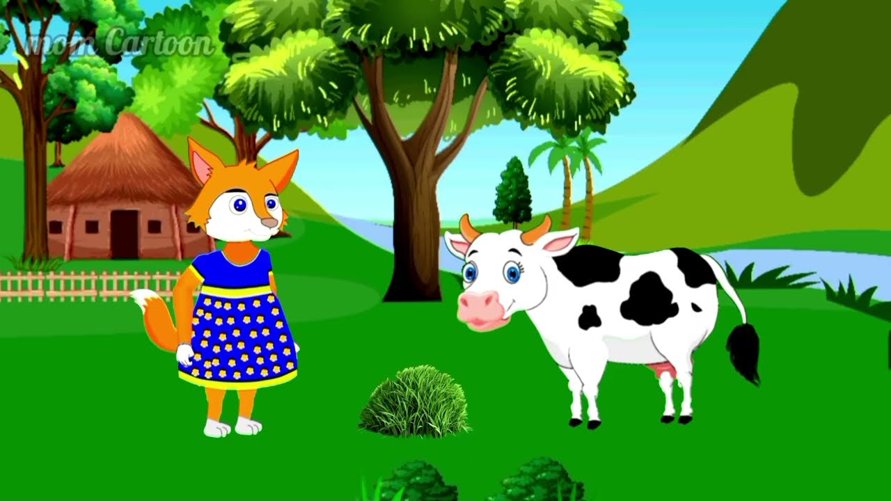 জাদুর গরু সোনার গোবর | Fox cartoon | Rupkothar Golpo | cartoon video | Bangla cartoon | cartoons on 