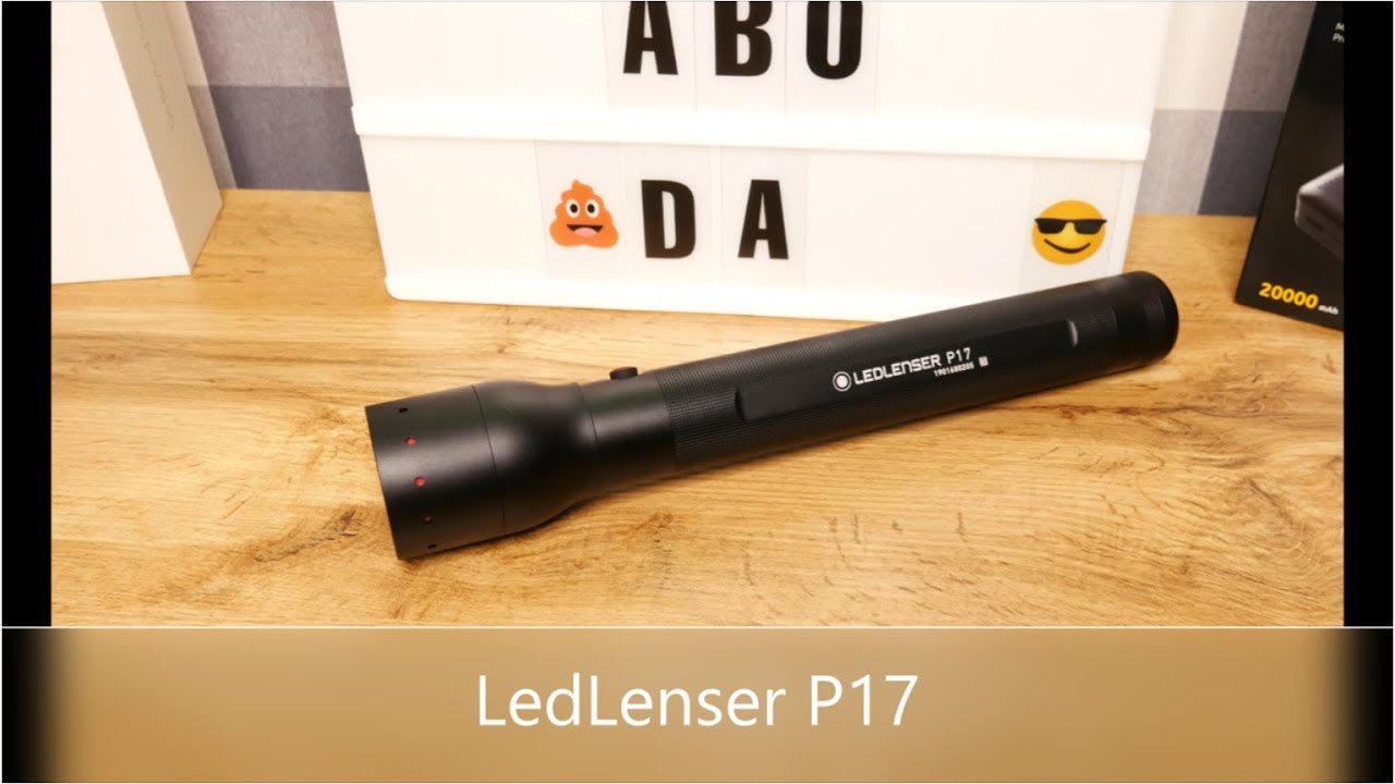 Review LedLenser P17 | Ein Kraftpaket mit 1000 Lumen | 4K