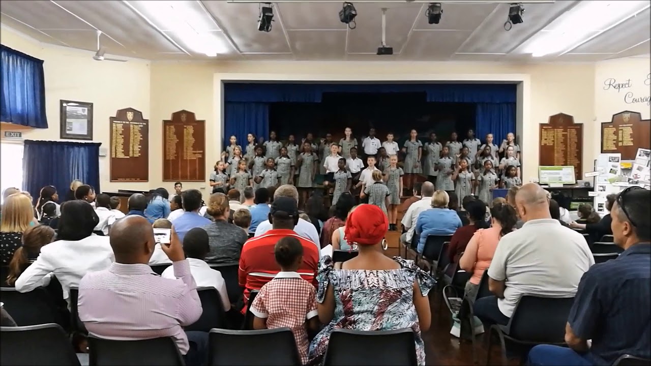 Kloof Senior Primary School Choir - Lean On Me (South African Sign Language)