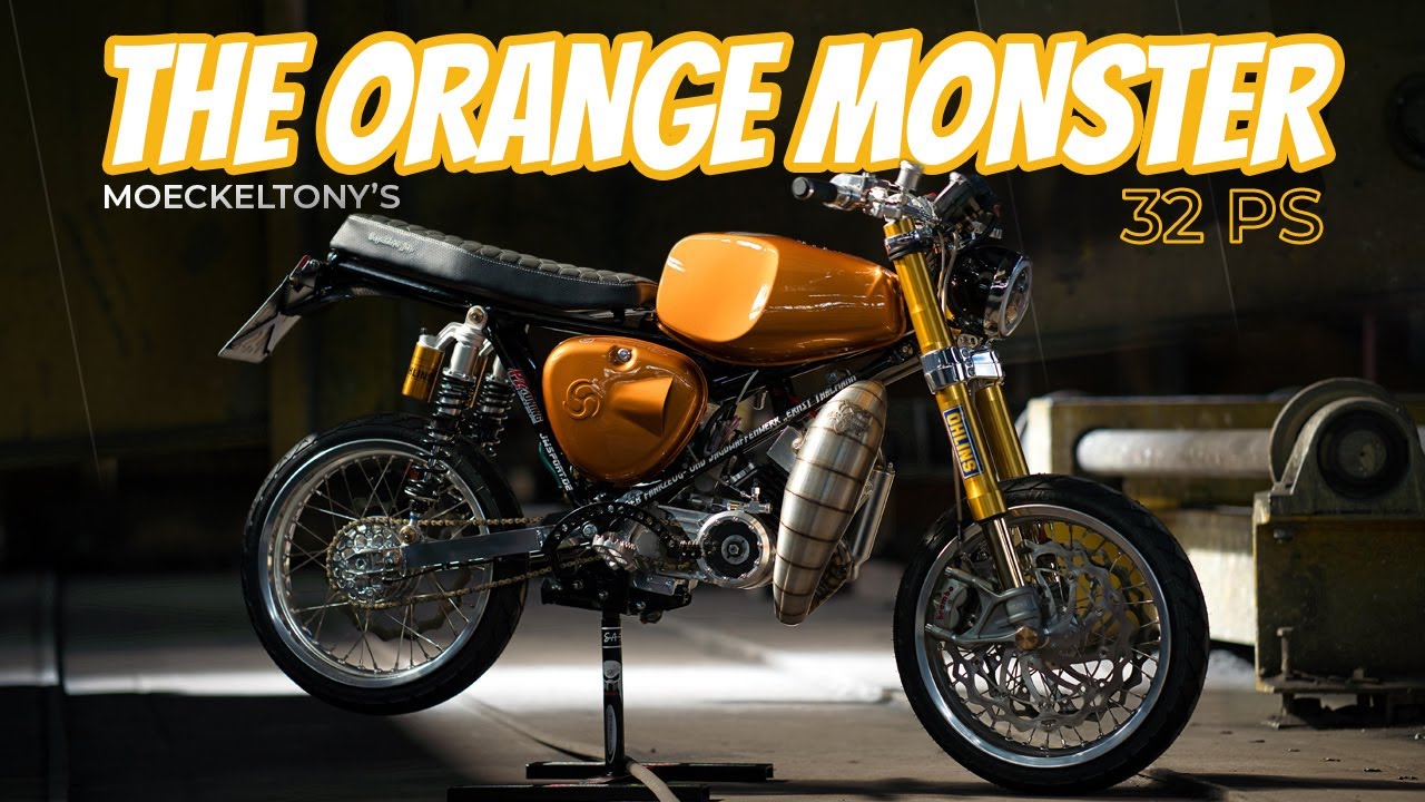 Ostblock MV | Simson 32PS EXTREM UMBAU | The Orange Monster @Moeckeltony
