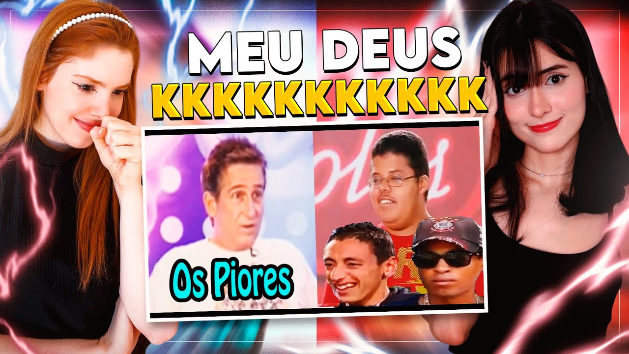 REACT | 🔴 Os PIORES candidatos em Show de Talentos de todos os tempos! | CR Reacts