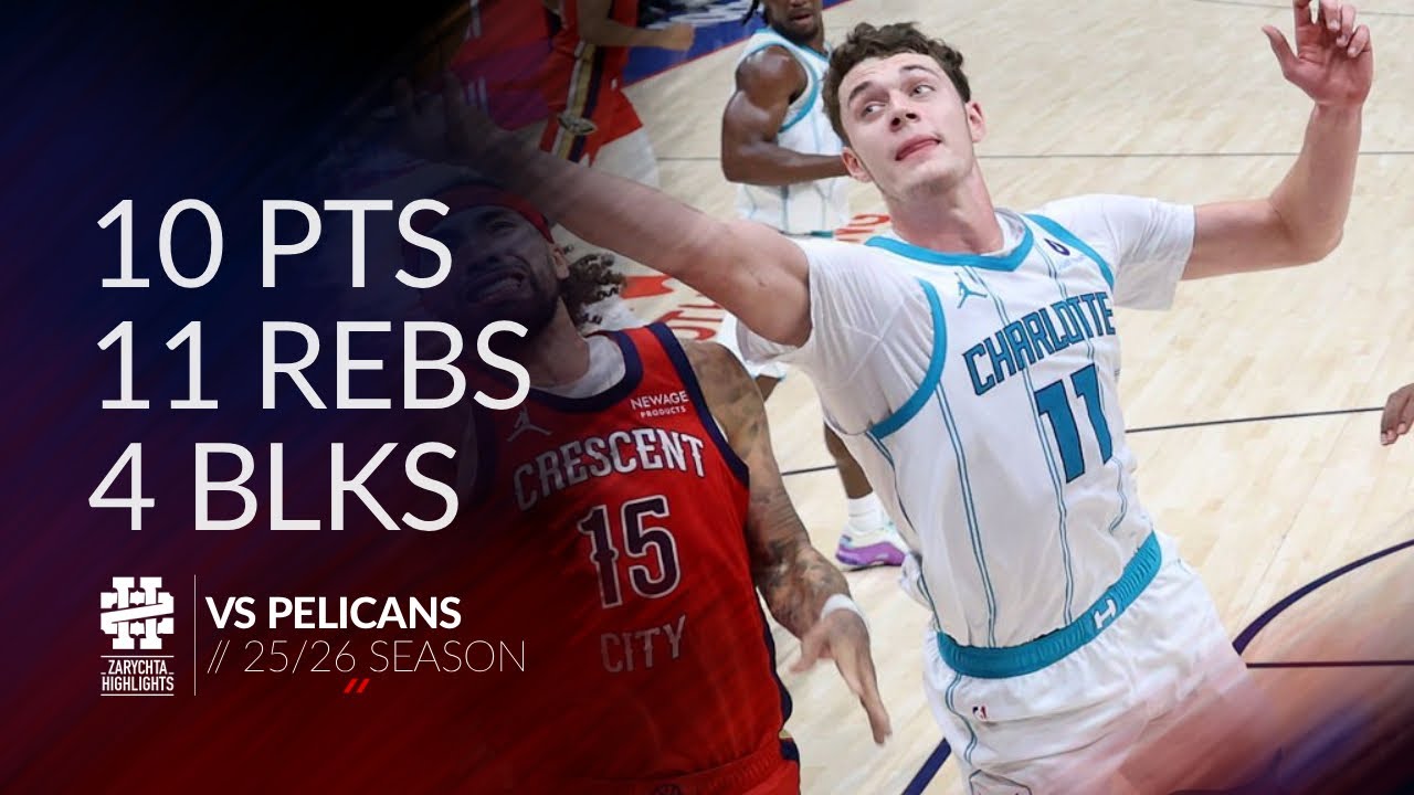Райан Калкбреннер 10 очков 11 подборов 4 блока против &laquo;Пеликанс&raquo; в сезоне 25/26