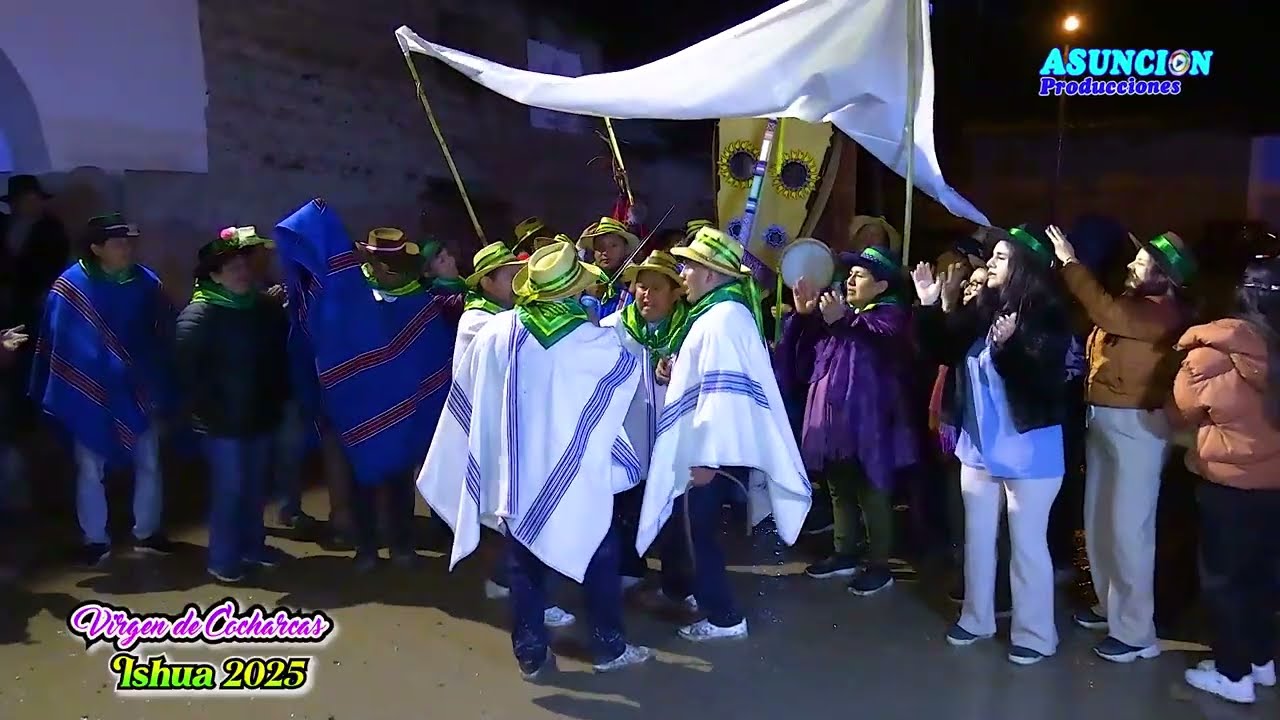SAN DIEGO de ISHUA 2025 // Dos grupos de NEGRITOS