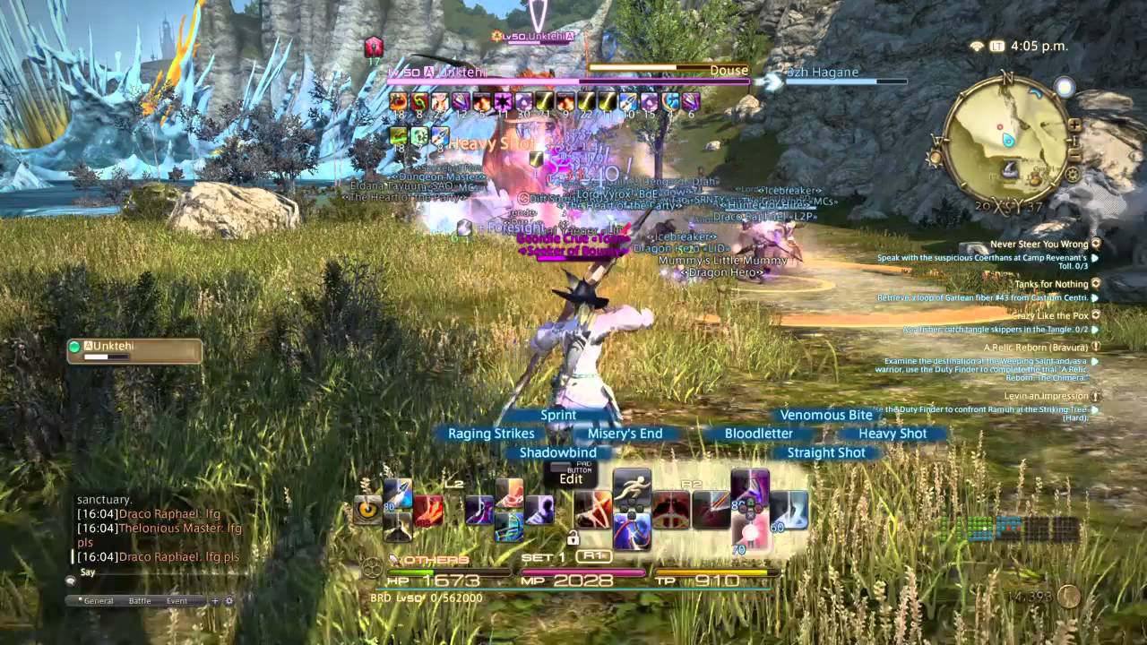 FF14 arr Hunt Unktehi