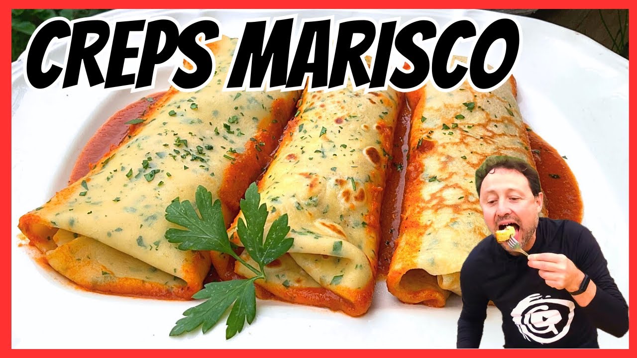 ENTRANTE NAVIDE&Ntilde;O🎅🏻 CREPS Rellenos de MARISCO 🦐 - GUILLE RODRIGUEZ
