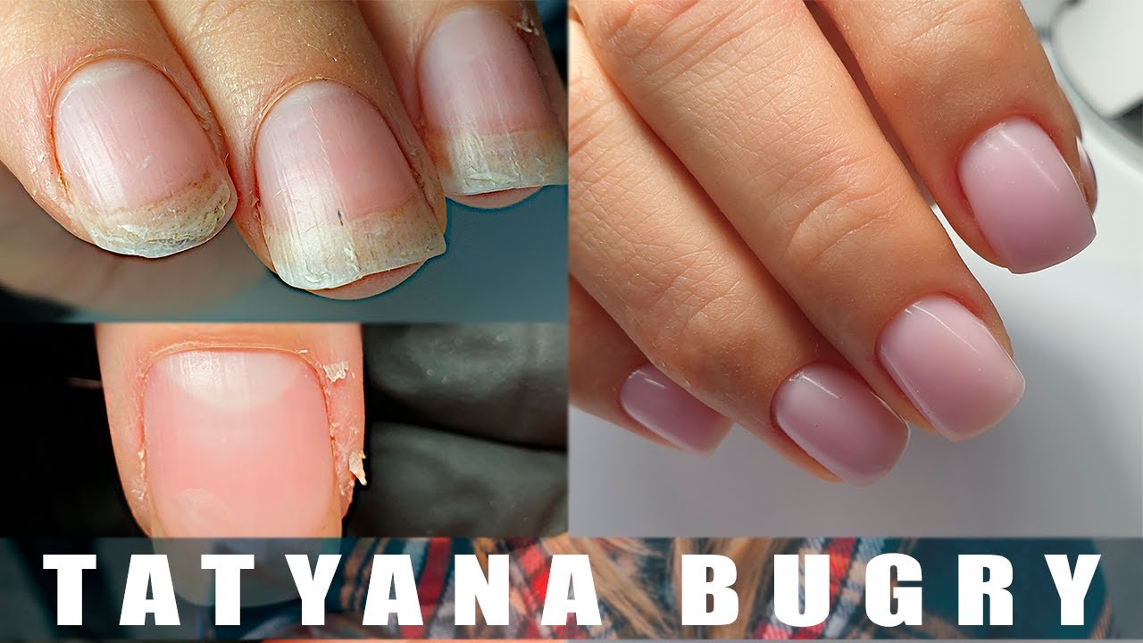 Преображение натуральных ногтей 😍 | Как убрать заусенцы | Русский, Электронный маникюр