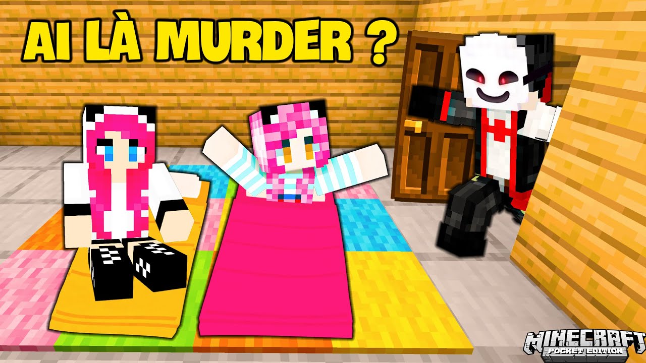 REDHOOD THỬ THÁCH LÀM MURDER TROLL MỀU TRONG MINECRAFT*MỀU TRỐN TÌM SIÊU HÀI CÙNG TEAM PIRATE MCPE